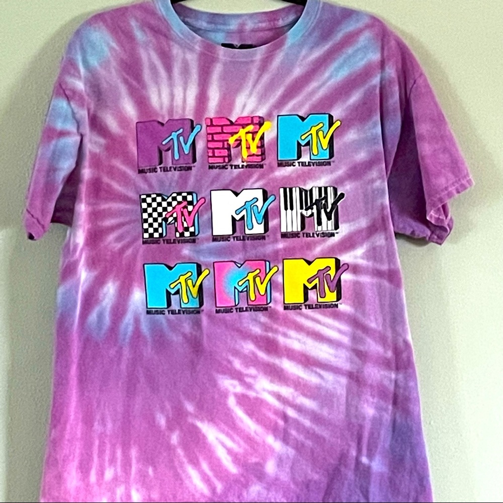 MTV Tie Dye Tee, Xl